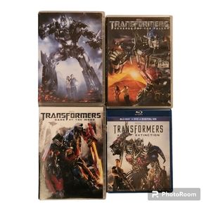 TRANSFORMERS 4-Movie Collection Lot  (DVD) Movie